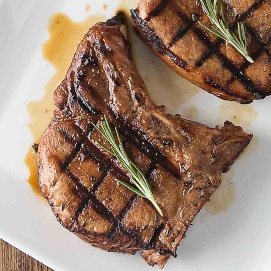 Caribbean Coffee Jerk Pork Chops