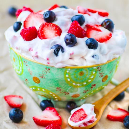 Strawberry Cheesecake Salad