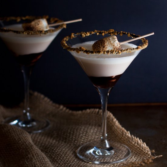 The Ultimate S’mores Martini