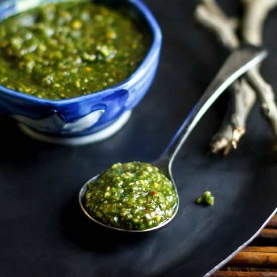 Thai Basil Pesto