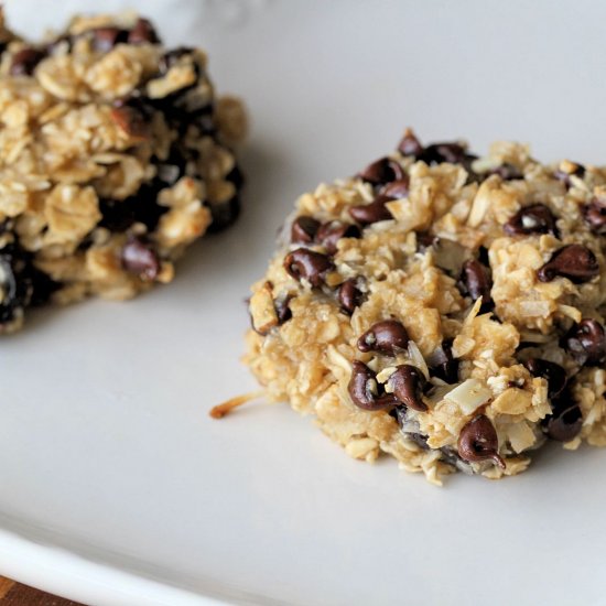 Simple Skinny Banana Cookies