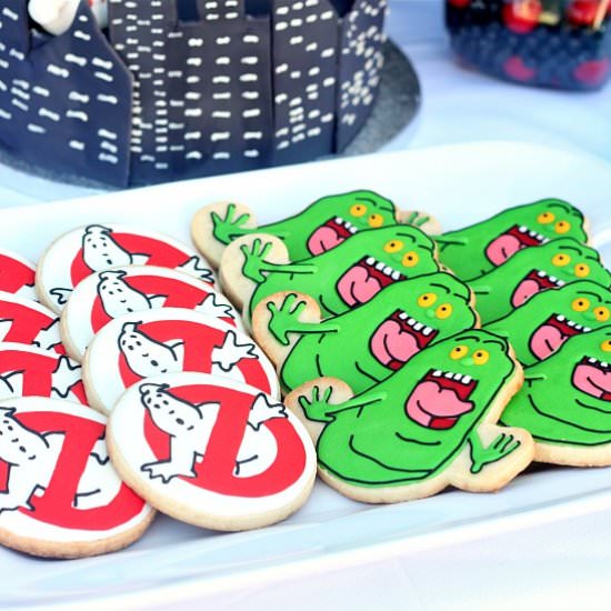 Ghostbusters Sugar Cookies