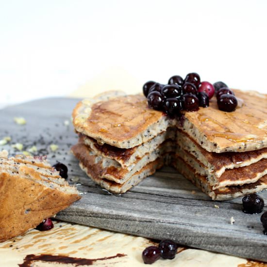 Lemon Poppyseed Pancakes