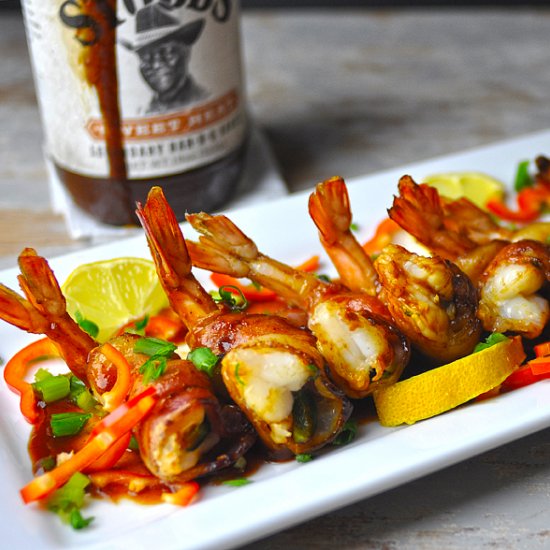 Sweet Heat Shrimp en Brochette