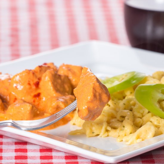 Hungarian Chicken Paprikash