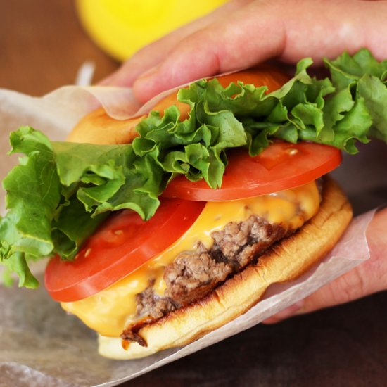 Fake Shake Shack Burger