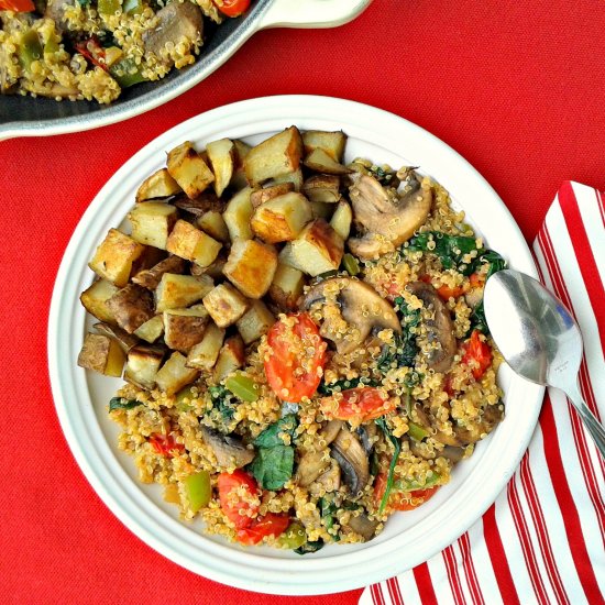 Quinoa & Veggie Skillet