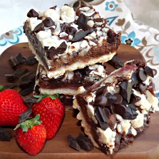 Chocolate Covered Strawberry Bars