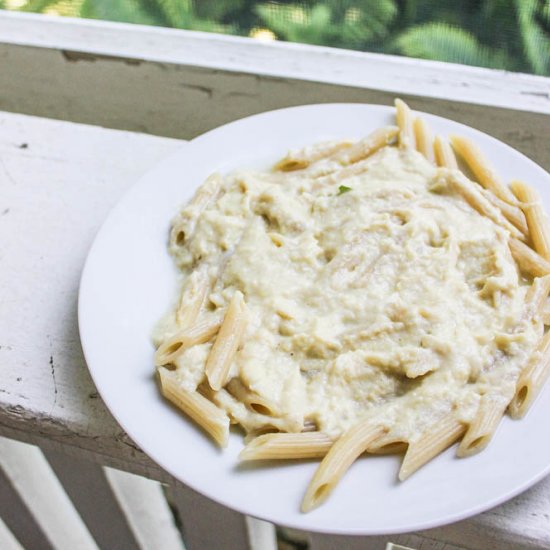 Creamy Corn Alfredo Sauce