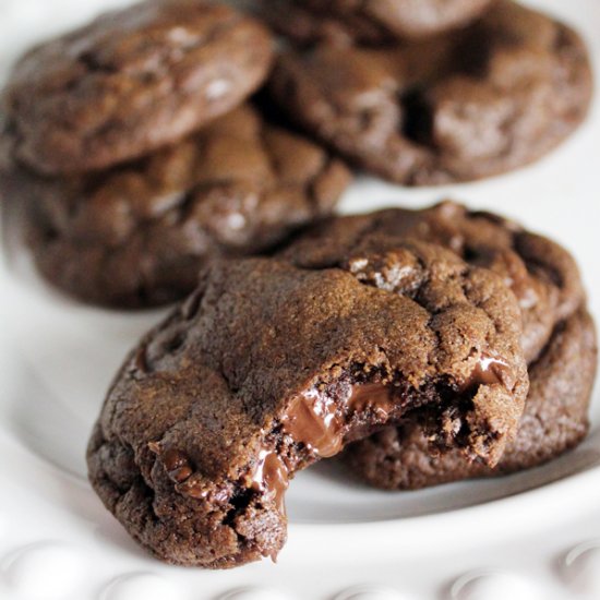 Double Chocolate Chip Cookies