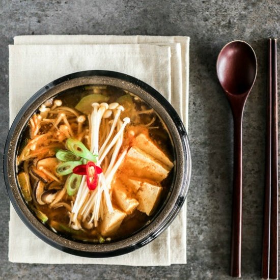 Korean Soybean Paste Soup