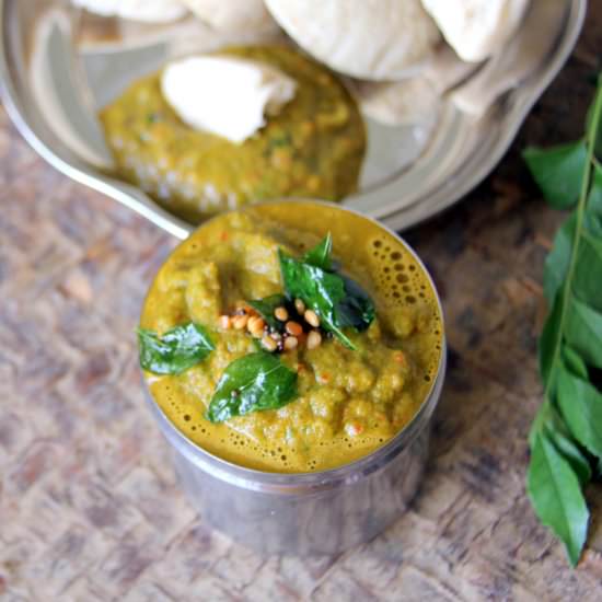 Onion Tomato and Coriander Chutney