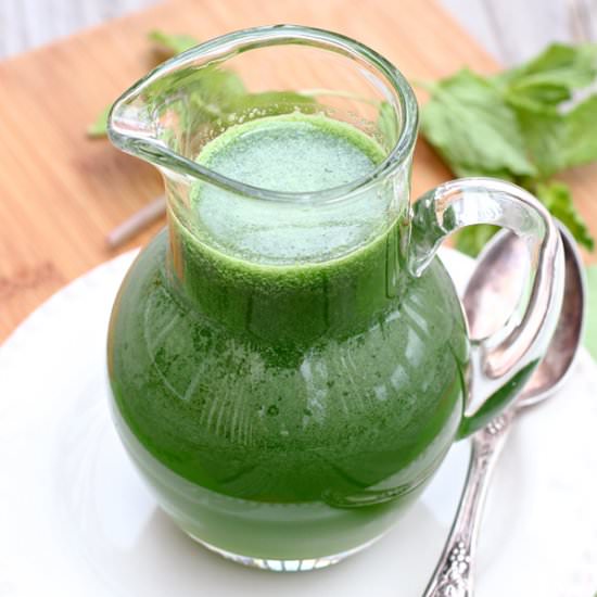 Mint Basil Syrup