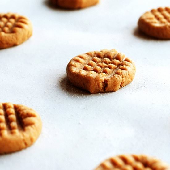 Mini Peanut Butter Cookies