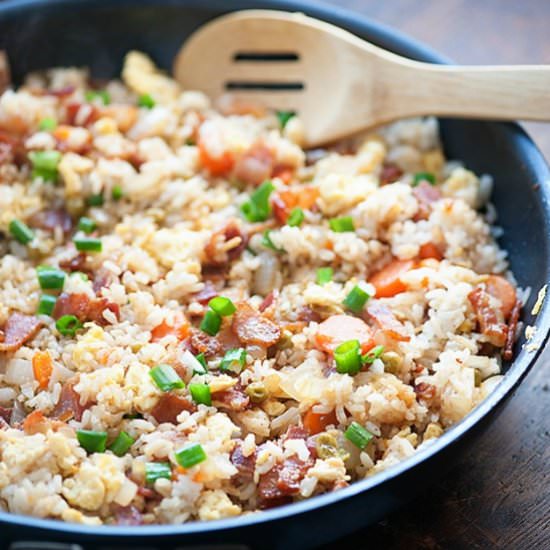 Bacon Fried Rice