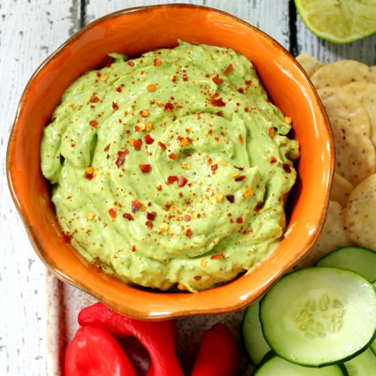 Creamy Avocado Ranch Dip