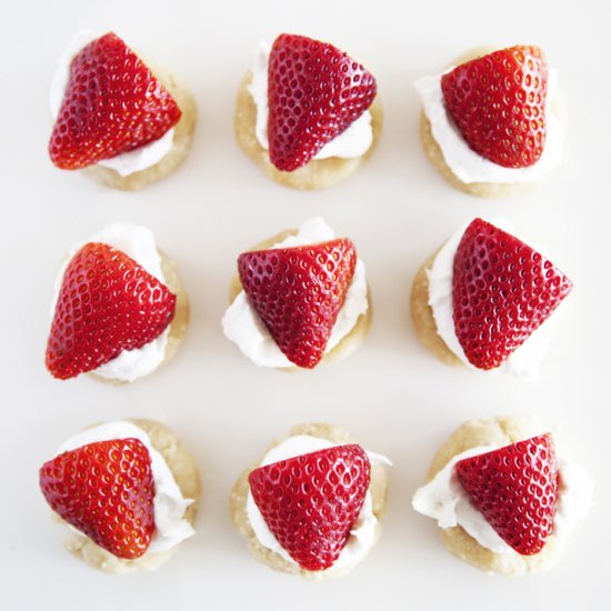 No Bake Strawberry Shortcakes