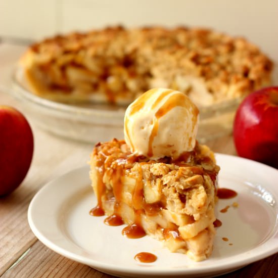 Dutch Apple Pie With Oat Streusal