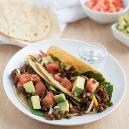 Lentil Tacos