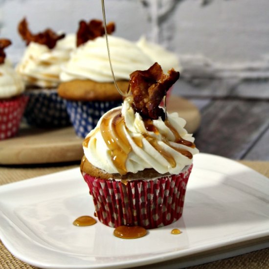 Maple Bacon Cupcakes