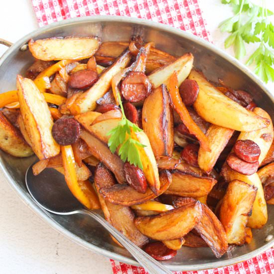 Potatoes with Chorizo