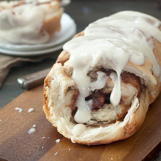 Cinnamon Roll Bread