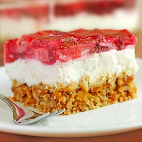 Strawberry Pretzel Dessert