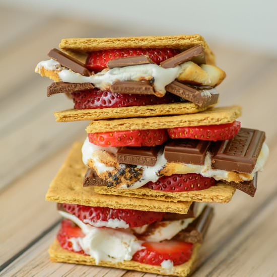 Chocolate Covered Strawberry S’more