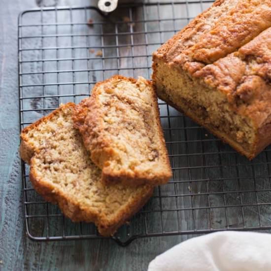 Snickerdoodle Quick Bread