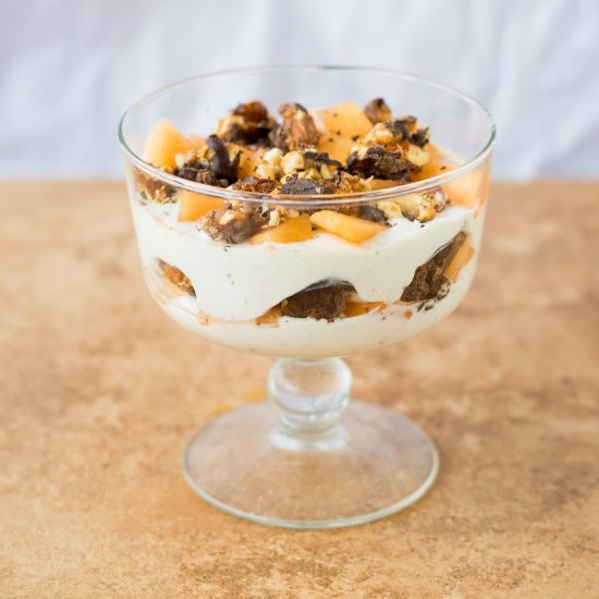 Chili Chocolate Almond Parfait