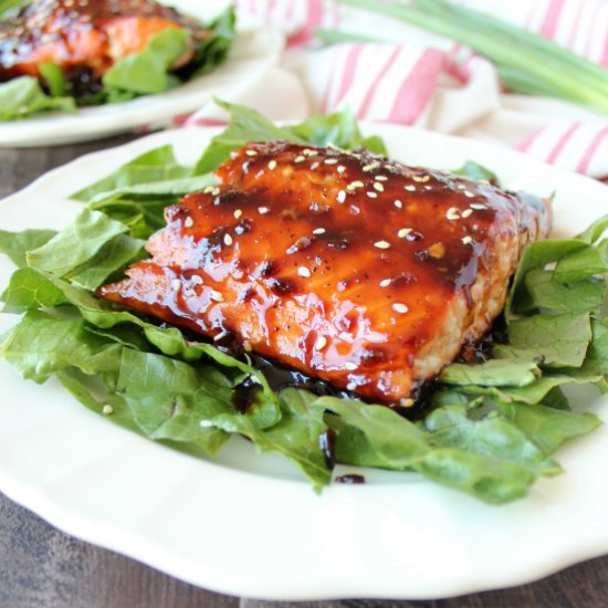 Korean BBQ Grilled Salmon