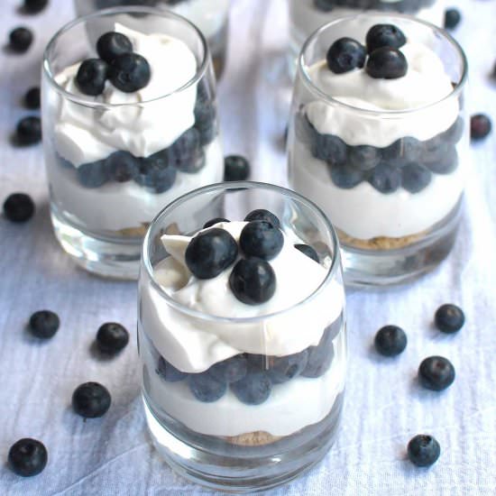 Blueberry Cheesecake Parfaits