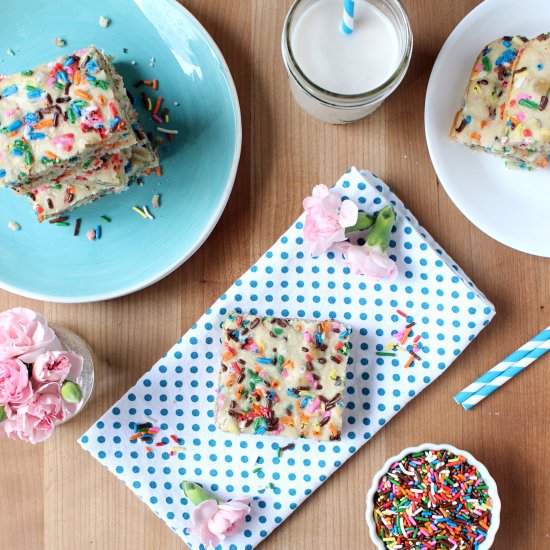 Vegan Funfetti Bars