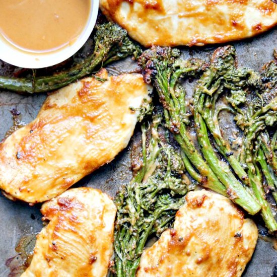 Sheet Pan Chicken & Broccoli