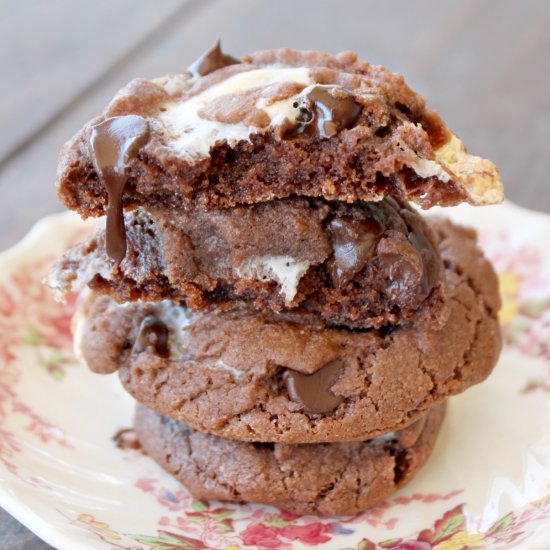 Hot Chocolate Cookies