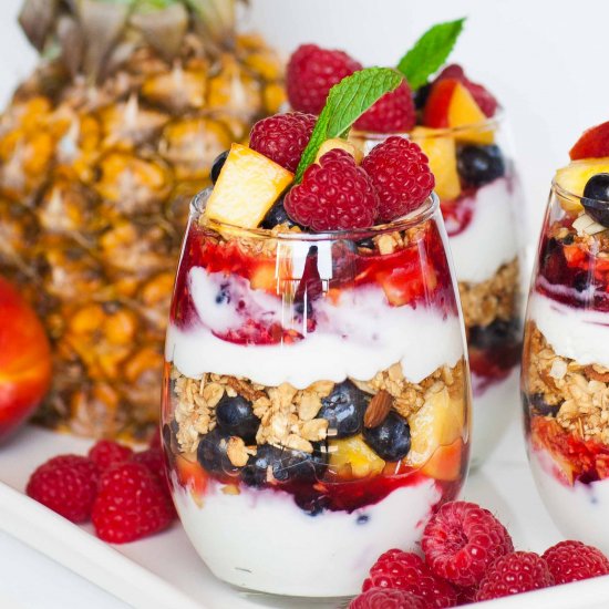 Granola and Fruit Parfait