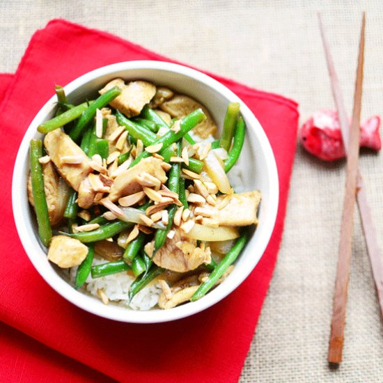 String Bean Chicken with Almonds