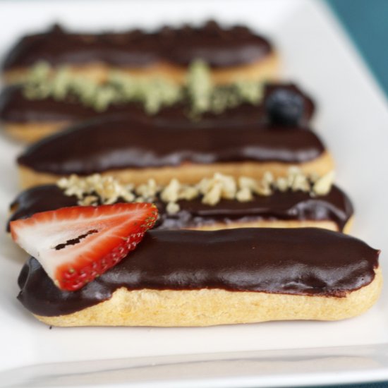 Eclairs (Pâte à Choux)