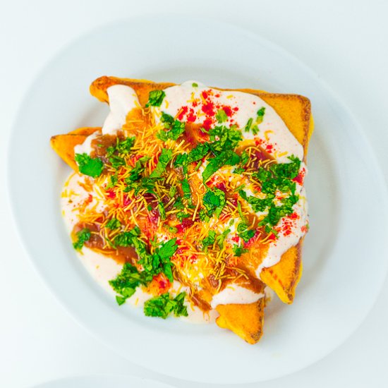 Bread Dahi Vada (Doi Bora)