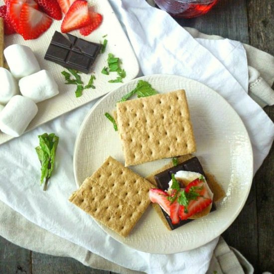 Strawberry, Mint & Chocolate S’more