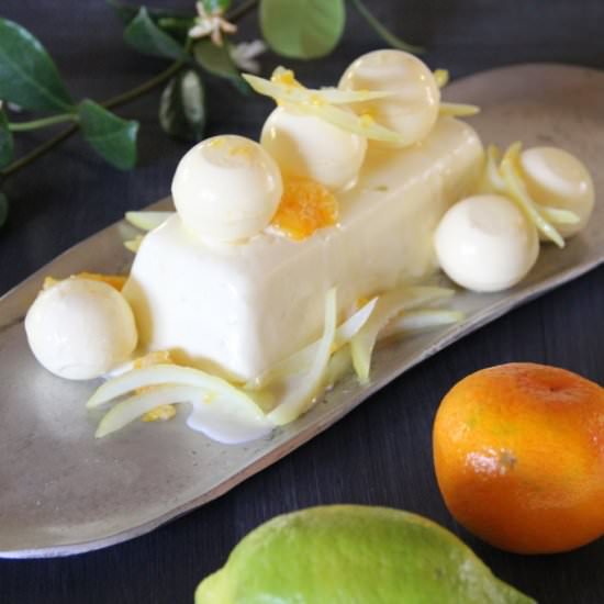 Lemon & Clementine Panna Cotta