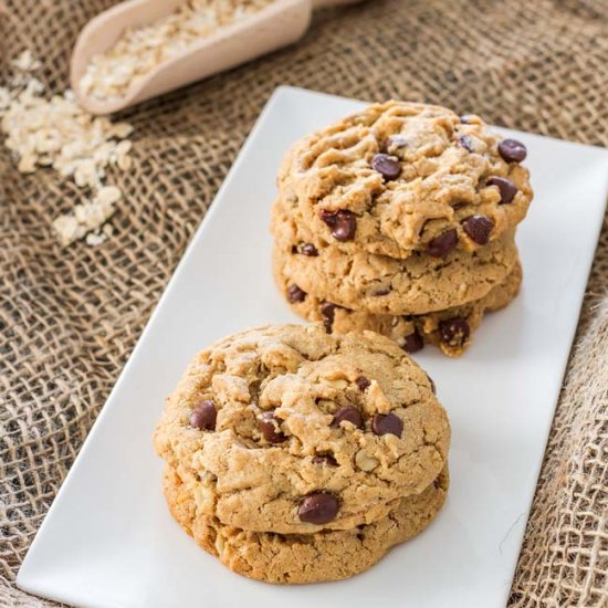 Peanut Butter Oatmeal Cookies