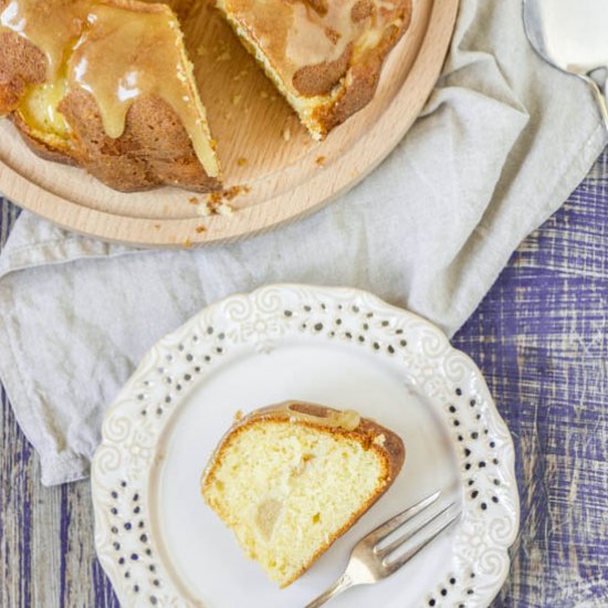 Pear and Chocolate Bundt Cake