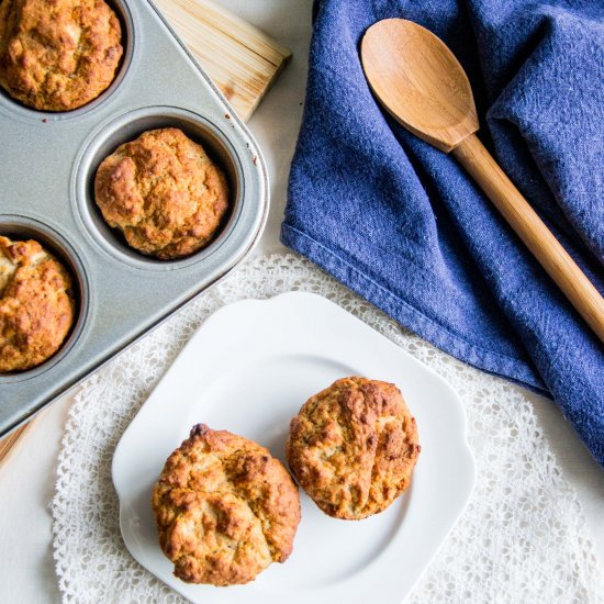 Feijoa and Coconut Muffins