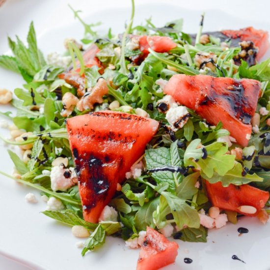 Grilled Watermelon Salad