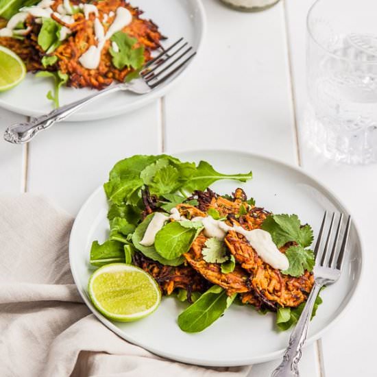 Sweet Potato Fritters