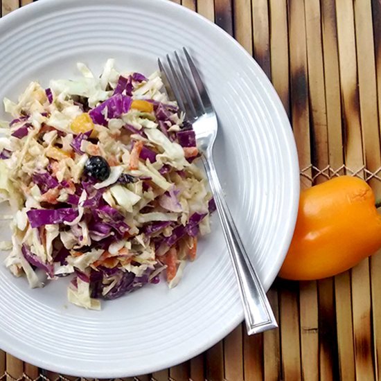 Sweet, Sour, and Spicy Coleslaw