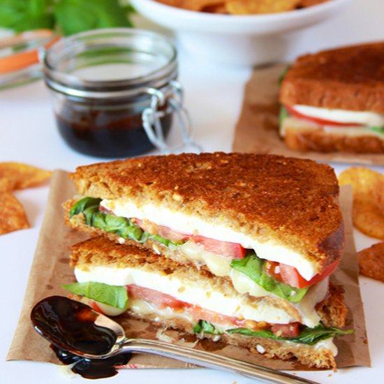 Caprese Grilled Cheese