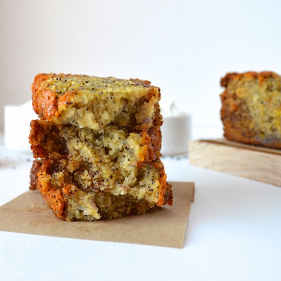 Honey Poppyseed Banana Bread