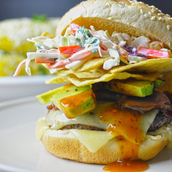 The Ultimate Tex-Mex Cheeseburger